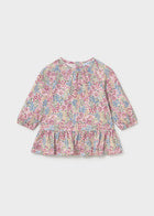 Mayoral Baby Girl Mauve Printed Dress