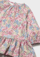 Mayoral Baby Girl Mauve Printed Dress