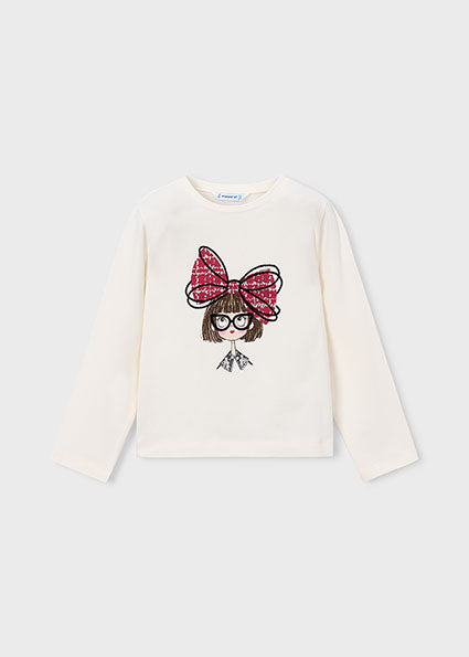 Mayoral Girls Long Sleeve Top