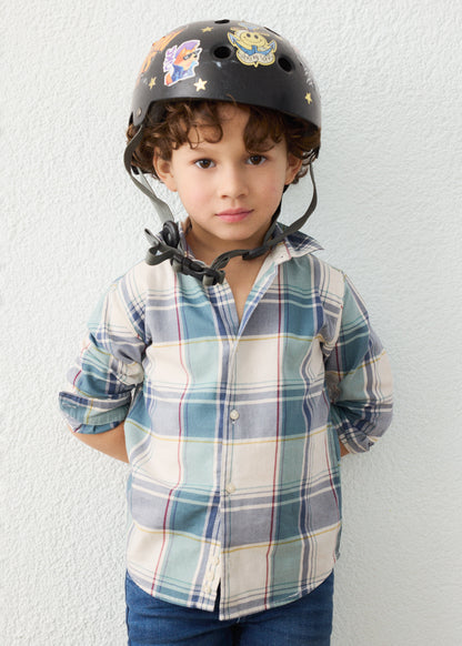 Mayoral Boys Long Sleeve Checked Shirt