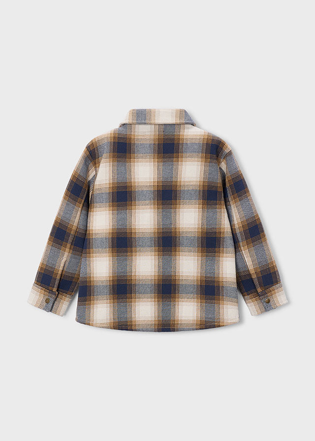 Mayoral Boys Ink Check Jacket