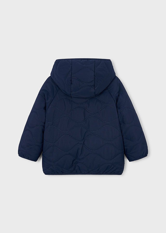Mayoral Boys Navy/Ink Reversible Coat