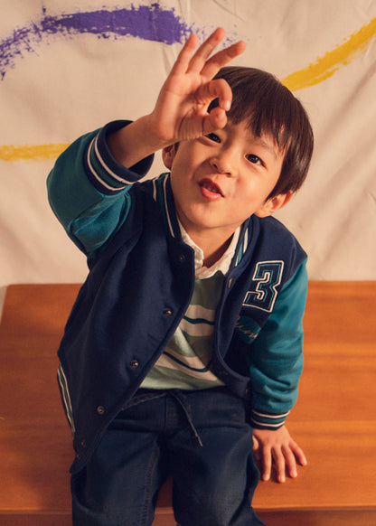 Mayoral Boys Navy Bomber Jacket
