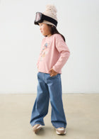 Mayoral Girls Heart Pocket Jeans