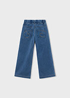 Mayoral Girls Heart Pocket Jeans