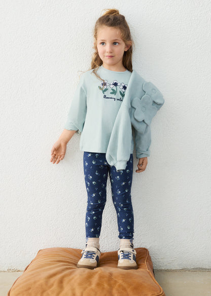 Mayoral Girls Leggings and T-Shirt Set