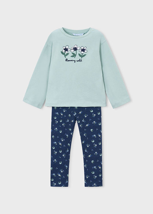 Mayoral Girls Leggings and T-Shirt Set