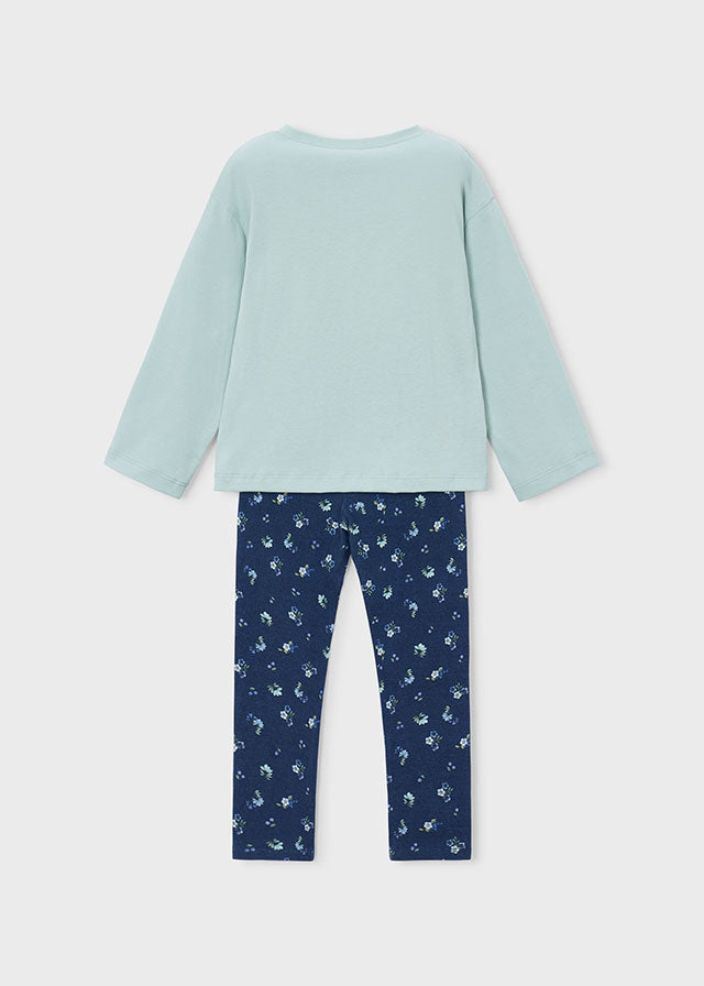 Mayoral Girls Leggings and T-Shirt Set