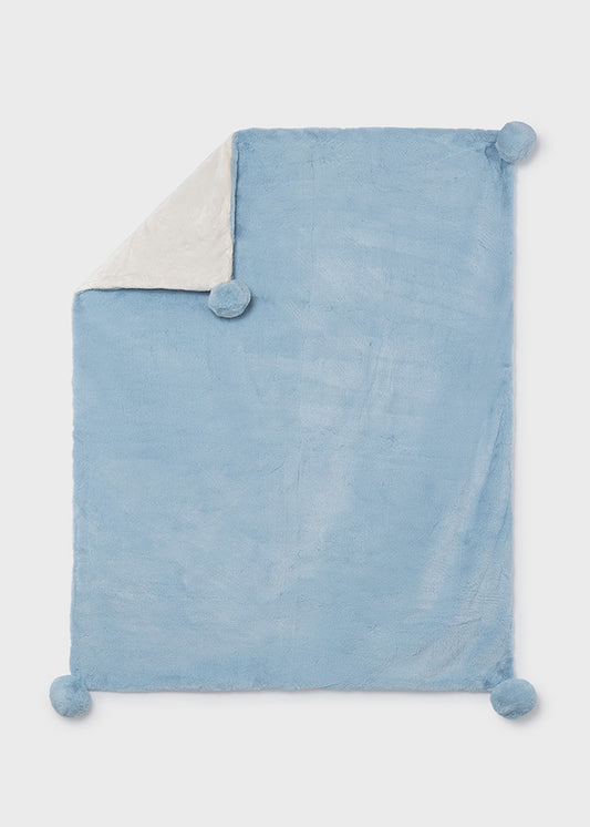 Mayoral Baby Boys Sky Pom Pom Blanket