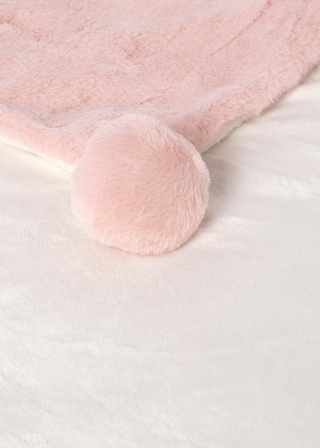 Mayoral Baby Girls Baby Rose Pom Pom Blanket