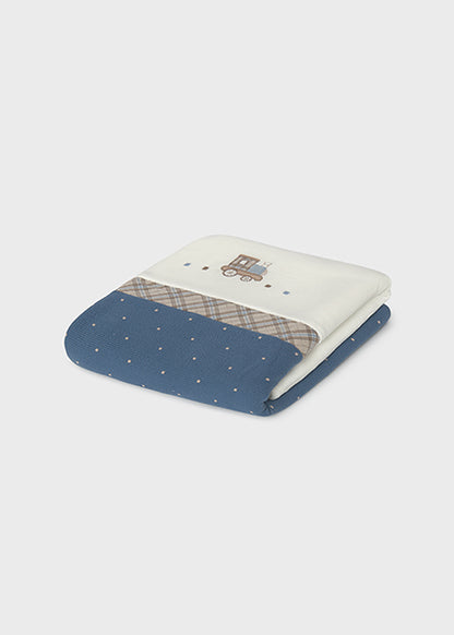 Mayoral Baby Boys Blueberry Blanket