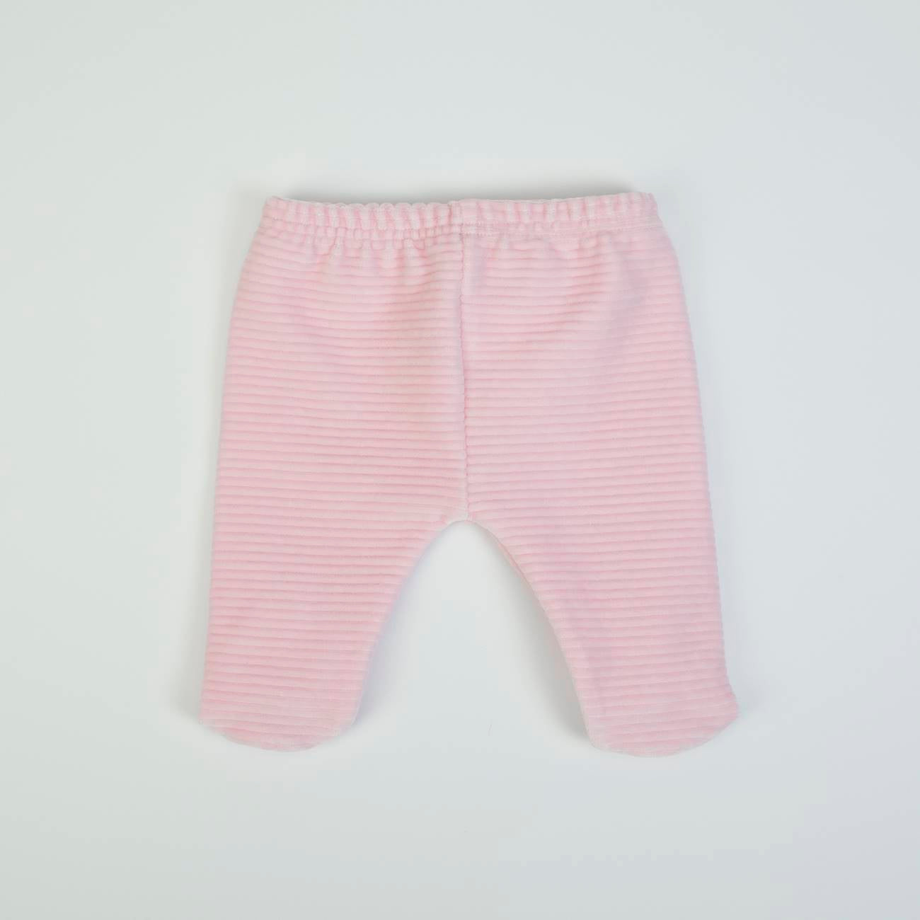 Organic Pink Baby Girls Top and Pant Set