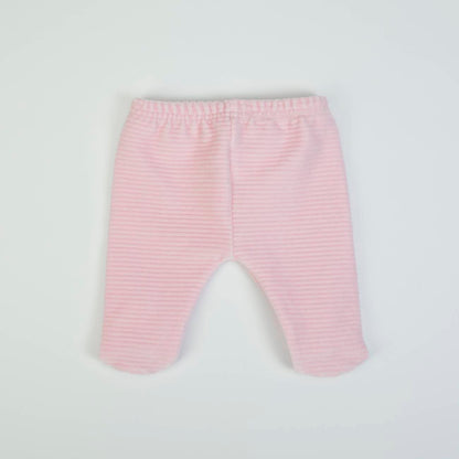 Organic Pink Baby Girls Top and Pant Set