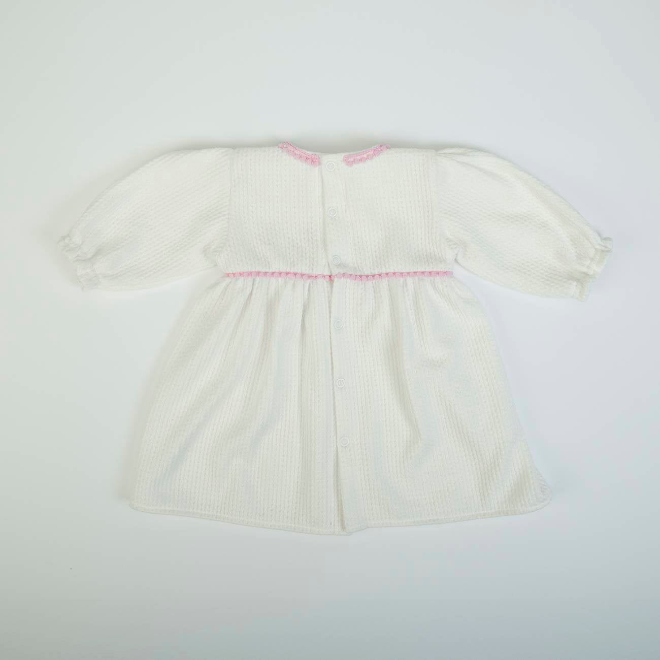 Organic Baby Girls Offwhite Dress