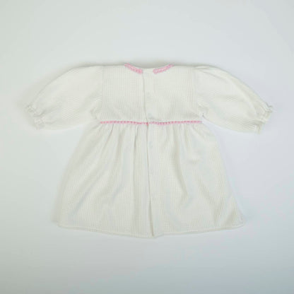 Organic Baby Girls Offwhite Dress