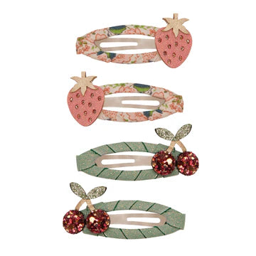 Mimi and Lula Fruity floral clips