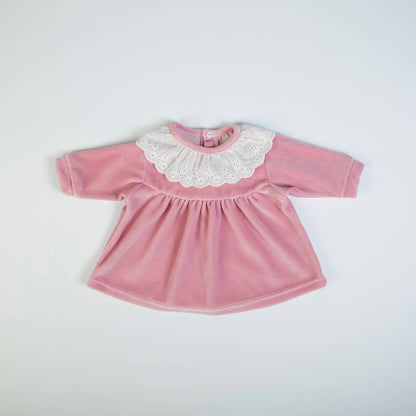 Organic Baby Girls Pink 2 Piece Set