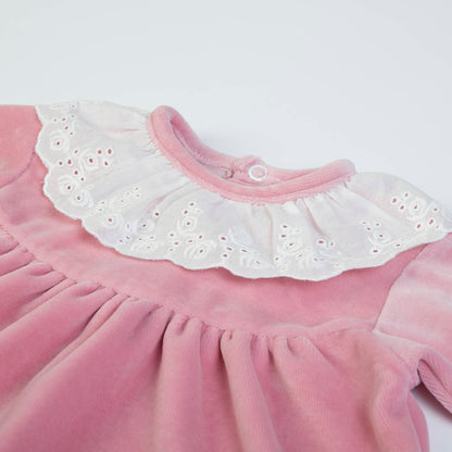 Organic Baby Girls Pink 2 Piece Set