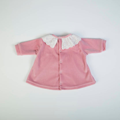 Organic Baby Girls Pink 2 Piece Set