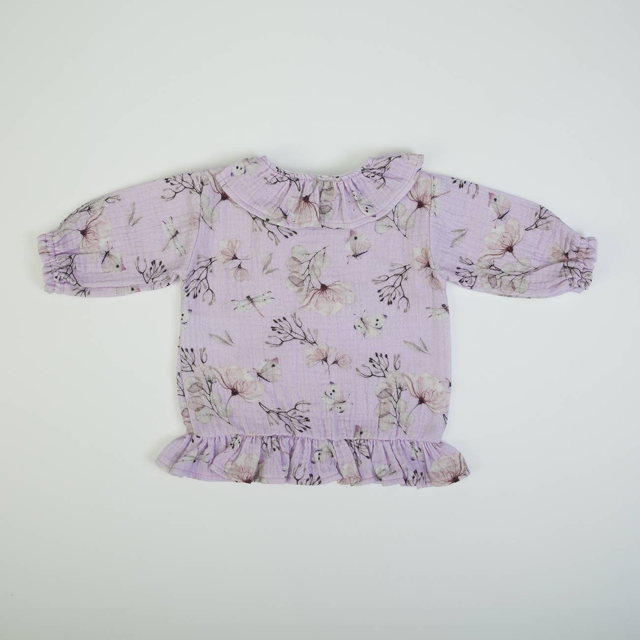 Organic Baby Girls Lilac Tunic And Jean Leggings