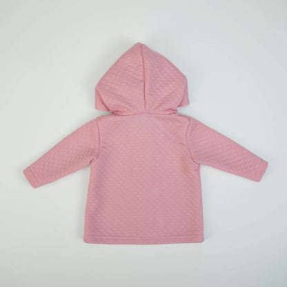 Organic Baby Girls Pink Cardigan