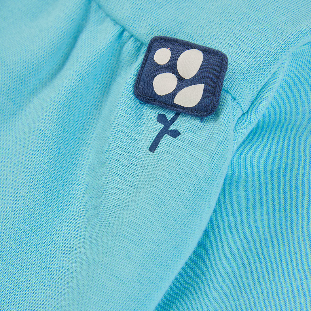 Boboli Baby Girls Blue Fleece Sweatshirt