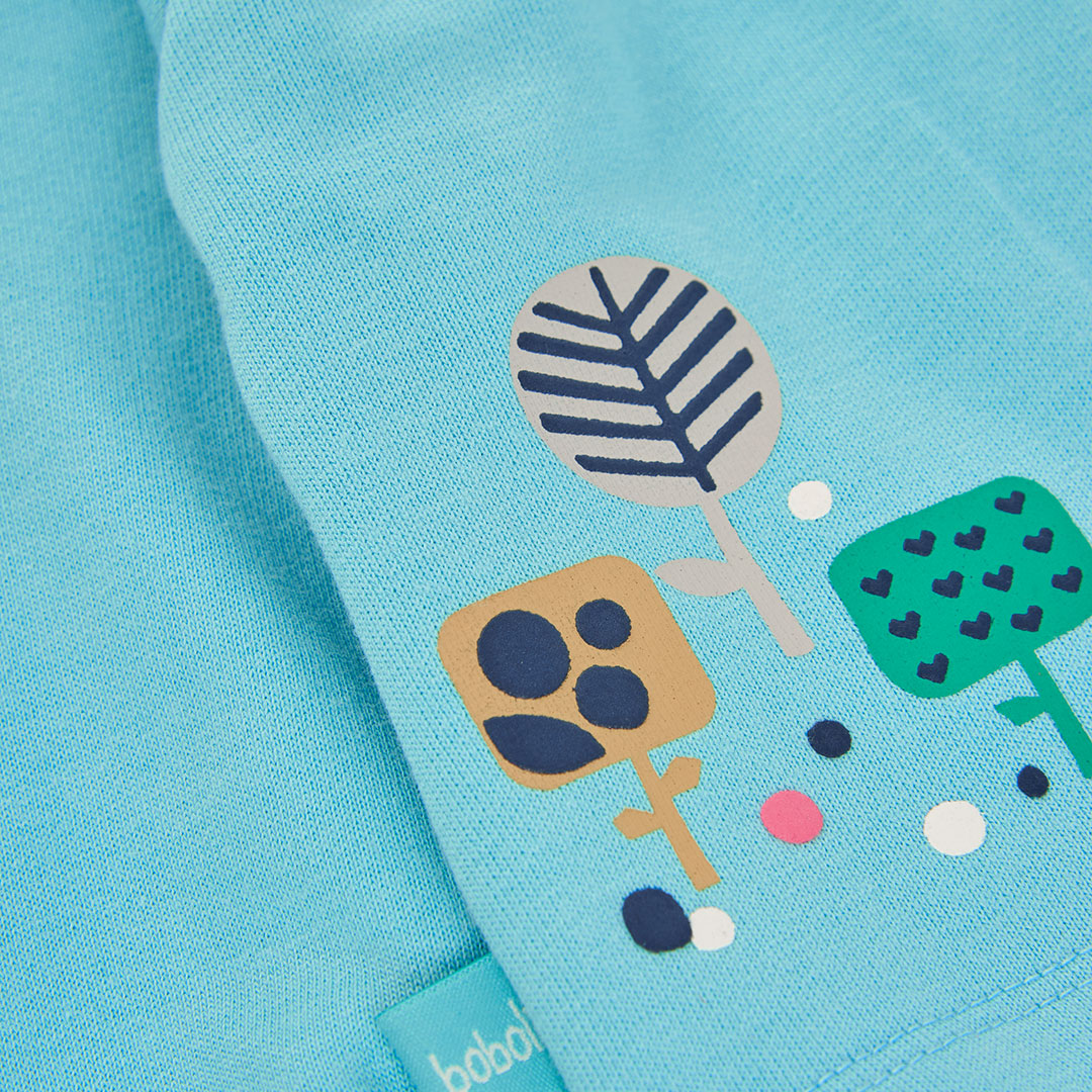 Boboli Baby Girls Blue Fleece Sweatshirt