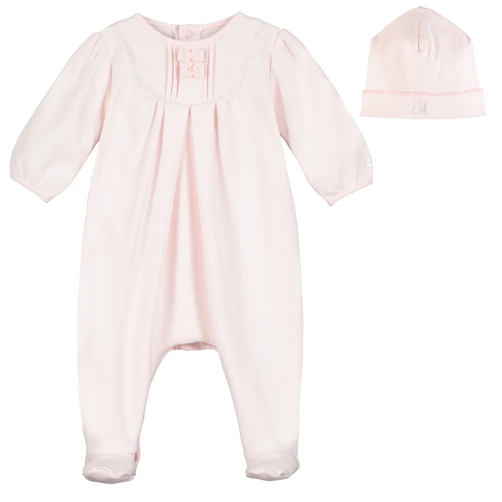 Emile et Rose Shantel Baby Girls Babygrow & Hat