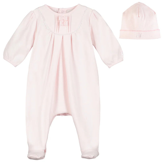 Emile et Rose Shantel Baby Girls Babygrow & Hat