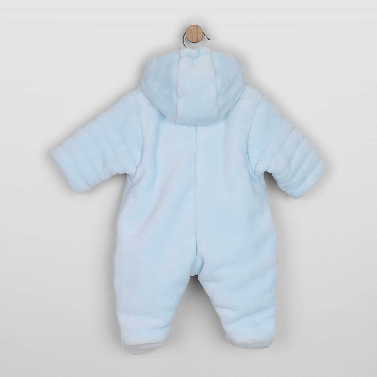 Emile et Rose Baby Boys Abel Fleece Pramsuit with 3D Teddy