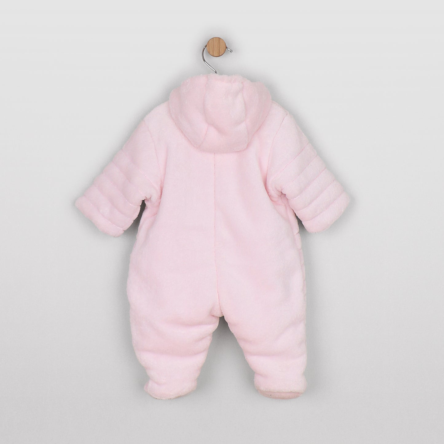 Emile et Rose Baby Girls Alison Fleece Pramsuit with 3D Bunny
