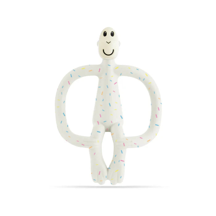 Matchstick Monkey Teething Toy Confetti Cream