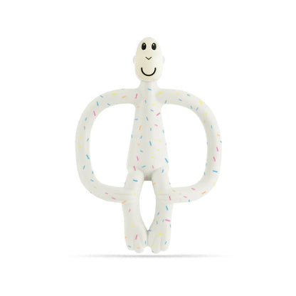 Matchstick Monkey Teething Toy Confetti Cream