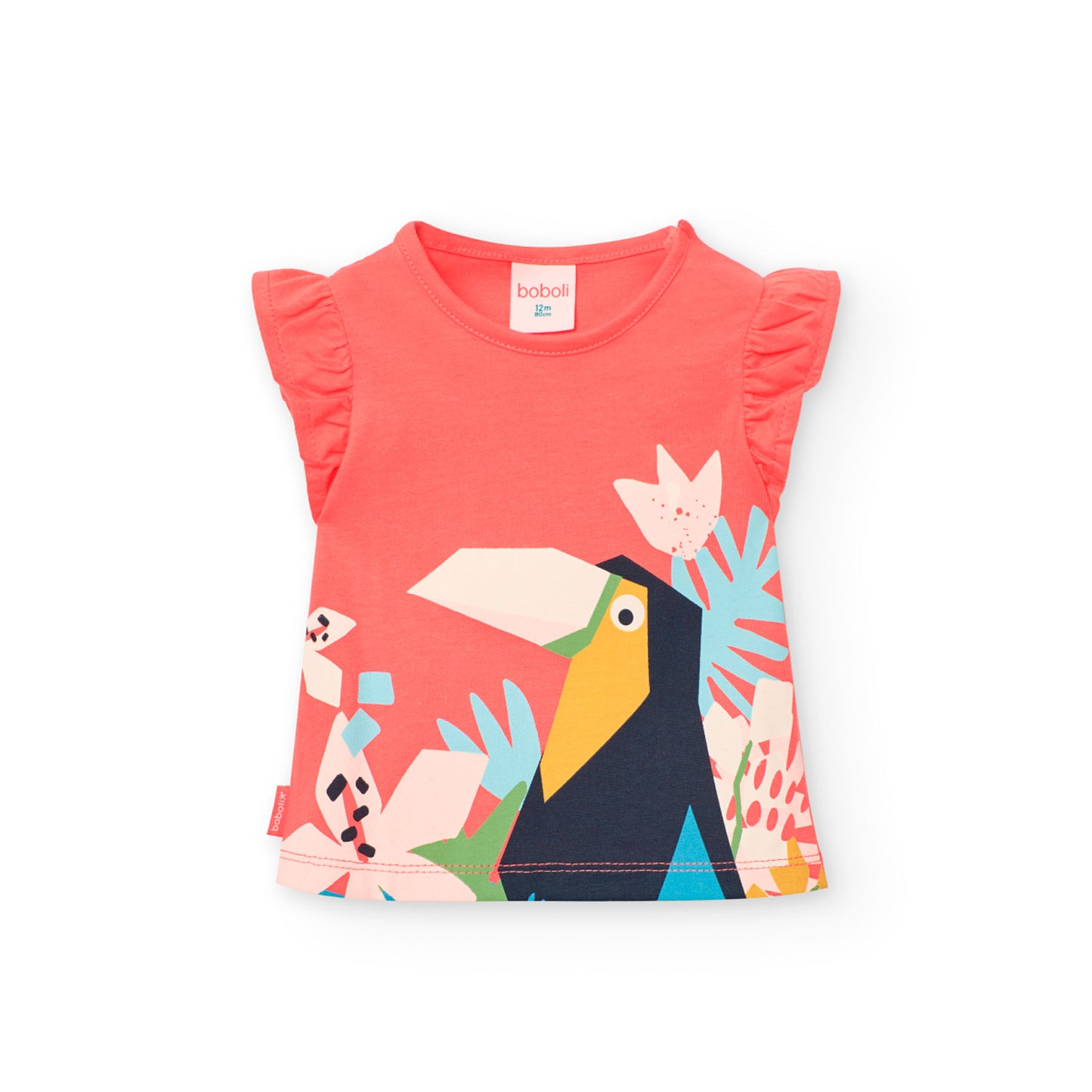 Boboli Girls Watermelon Short Sleeve Playful T-Shirt