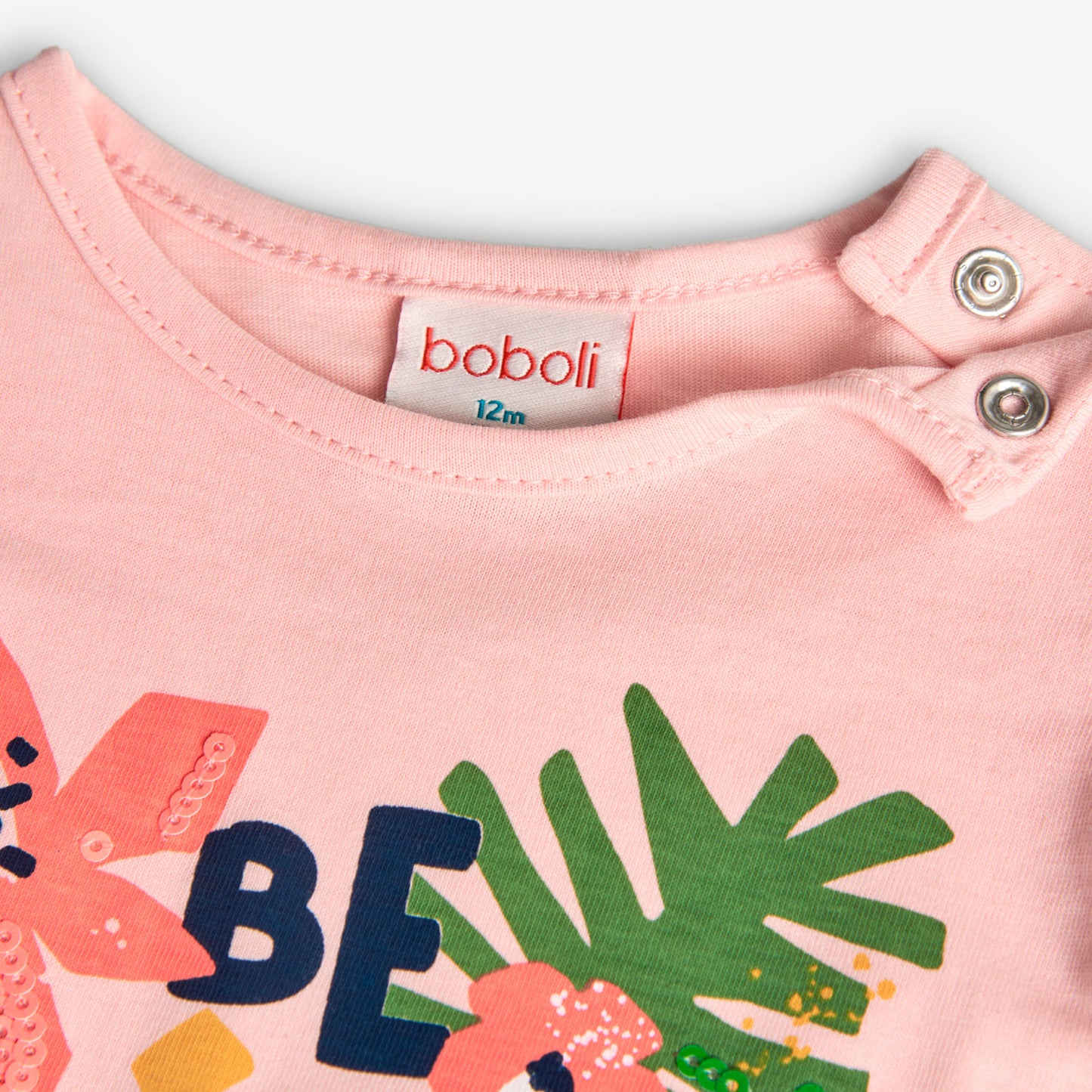 Boboli Girls Be Original Short Sleeve T-Shirt