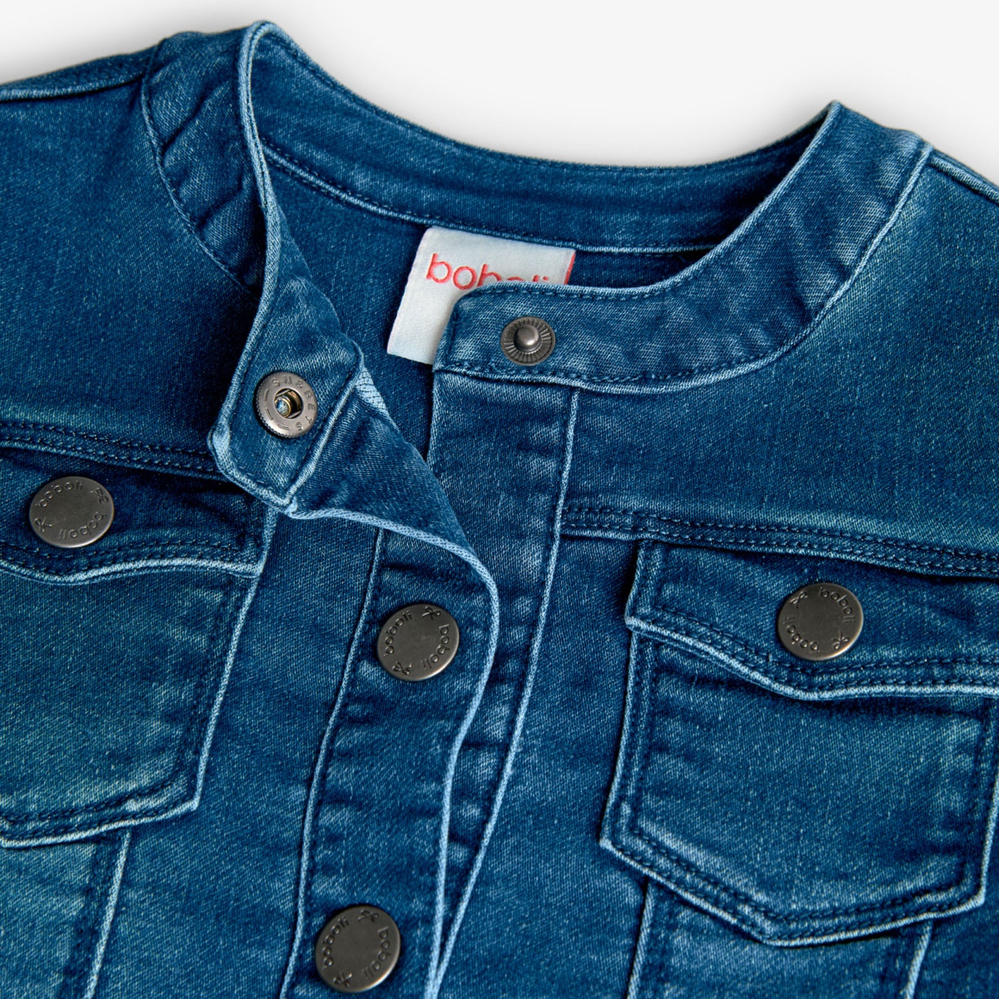 Boboli Girls Dark Denim Jacket