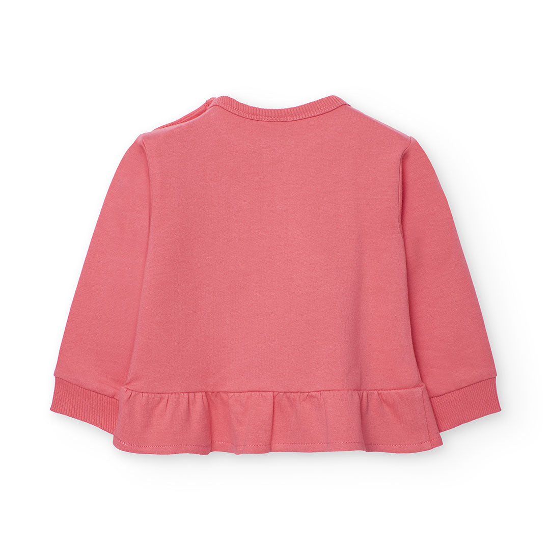 Boboli Girls Colourful Fleece Sweatshirt