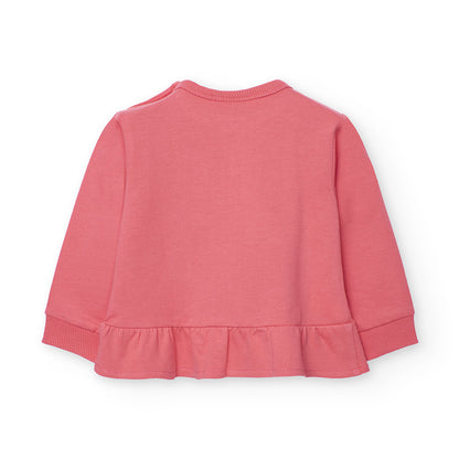 Boboli Girls Colourful Fleece Sweatshirt