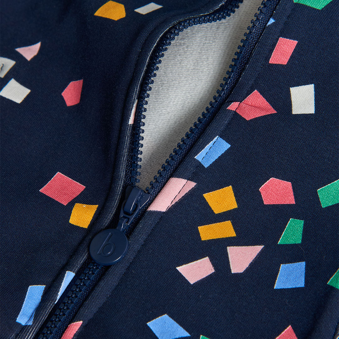 Boboli Girls Colourful Print Fleece Jacket