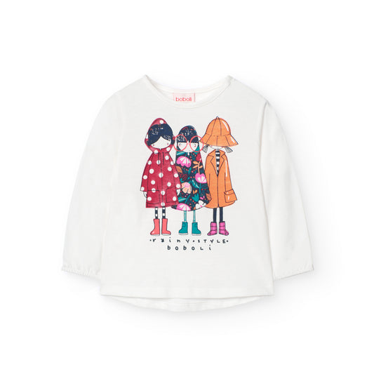 Boboli Girls Rainy Style T-Shirt