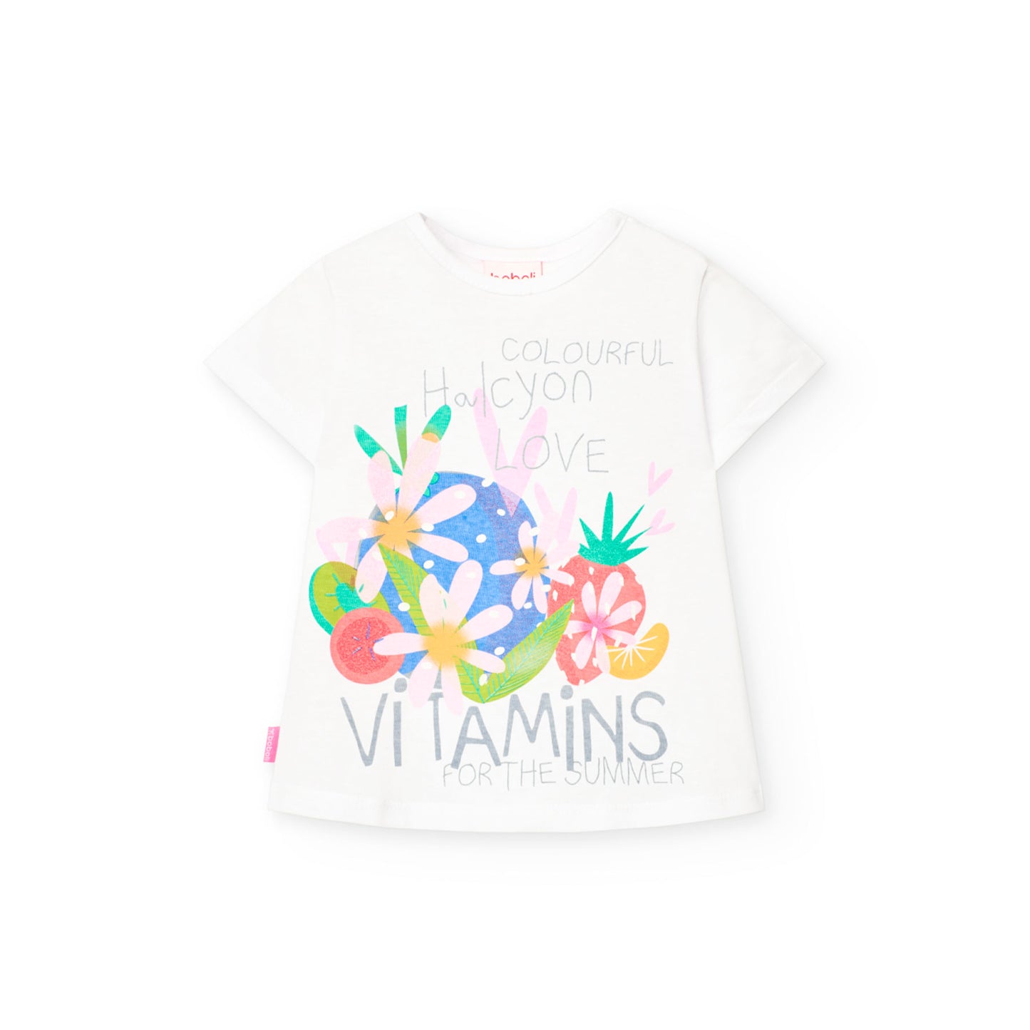 Boboli 2 Piece Summer Girls T-Shirt And Leggings Outfit