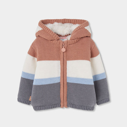Boboli Baby Boys Striped Knitwear Jacket