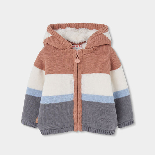 Boboli Baby Boys Striped Knitwear Jacket