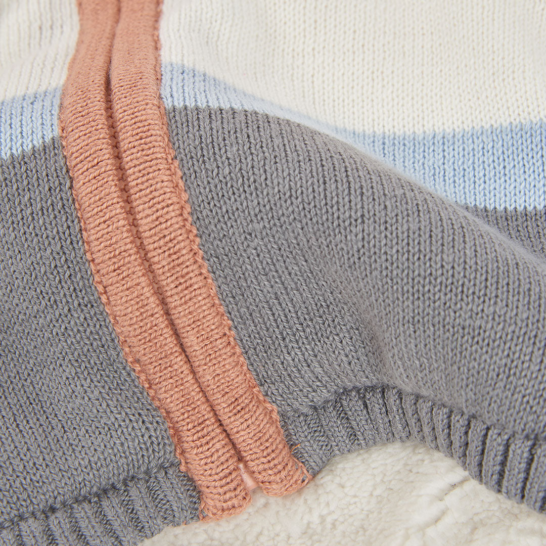 Boboli Baby Boys Striped Knitwear Jacket