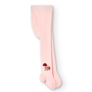 Boboli pink tights with ankle detail