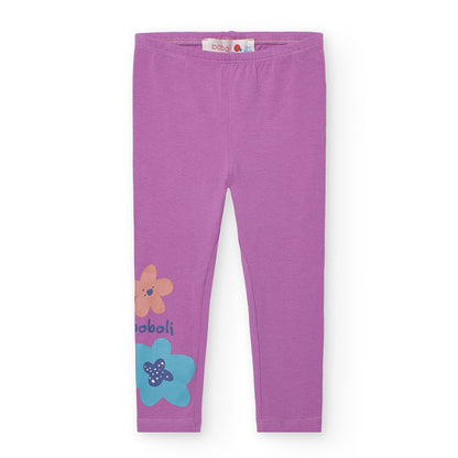 Boboli Baby Girls Floral Print Leggings and Top Set