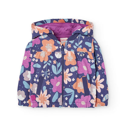 Boboli Girls Colourful Floral Jacket
