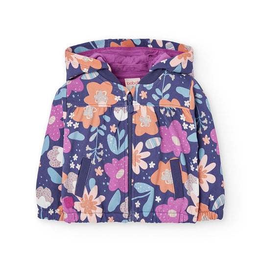Boboli Girls Colourful Floral Jacket