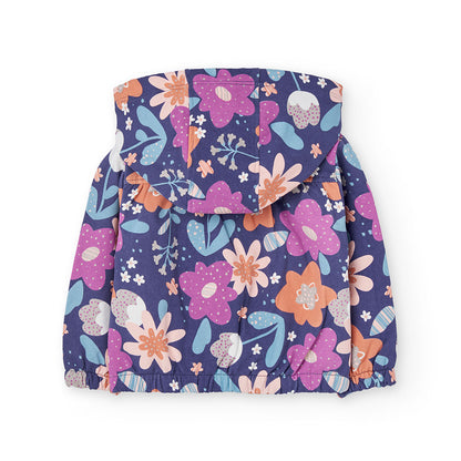 Boboli Girls Colourful Floral Jacket