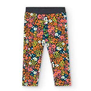 Boboli floral print trousers